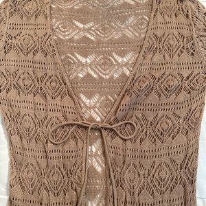 Adorable long cardigan/ cover up